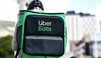 Uber Eats Order Supposedly Delivered With Piece Taken Out Of Burger