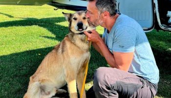 Leon was found safe after three months.
