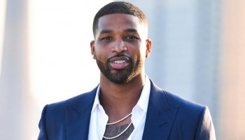 The Dad of three kids is Tristan Thompson, and the fourth kid is on the way!
