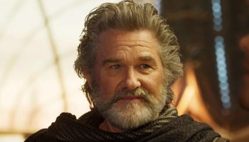 The actors come together onscreen in a new series starring Kurt Russell and Wyatt Russell