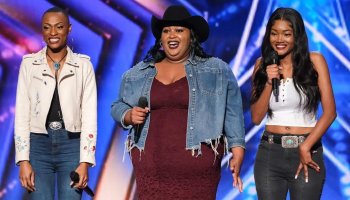 Love from country stars for AGT's golden buzzer Chapel Hart. Darius rucker's record is currently playing