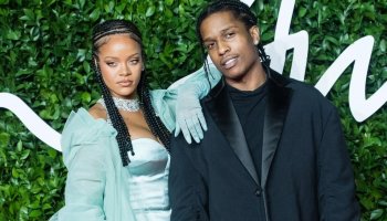Rihanna & A$AP Rocky Leave Their Baby, 2 Months, At Home For A Sexy Date Night In NYC