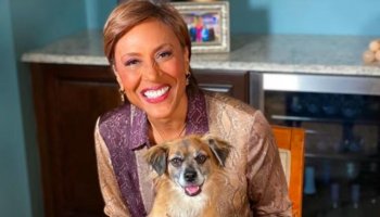 GMA Host Robin Roberts Shared An Adorable Pic Of Her Dog After Spending Time In Their Happy Place!