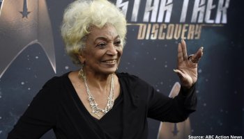 A 'Star Trek' icon and Y&R guest star, Nichols died at the age of 89