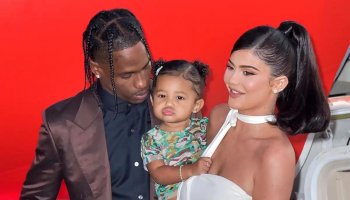 Travis Scott's London concert is supported by his daughter Stormi and Kylie
