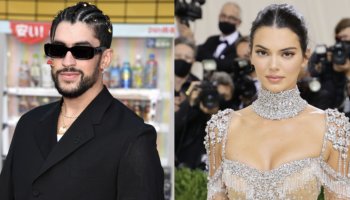 Bad Bunny And Kendall Jenner | A Couple Spotted kissing And hugging