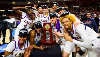 'kim Mulkey Leads Lsu To Ncaa Championship Victory With Tough Defense And Winning Mentality'