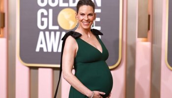 The Hilary Swank Welcome Twins - A Boy And A Girl!