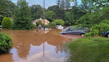 Flash flooding in the suburbs of Philadelphia caused at least five deaths