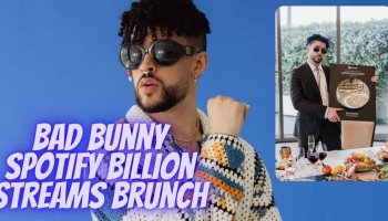 Bad Bunny Celebrates One-billion Spotify Streams With A Grand Brunch 