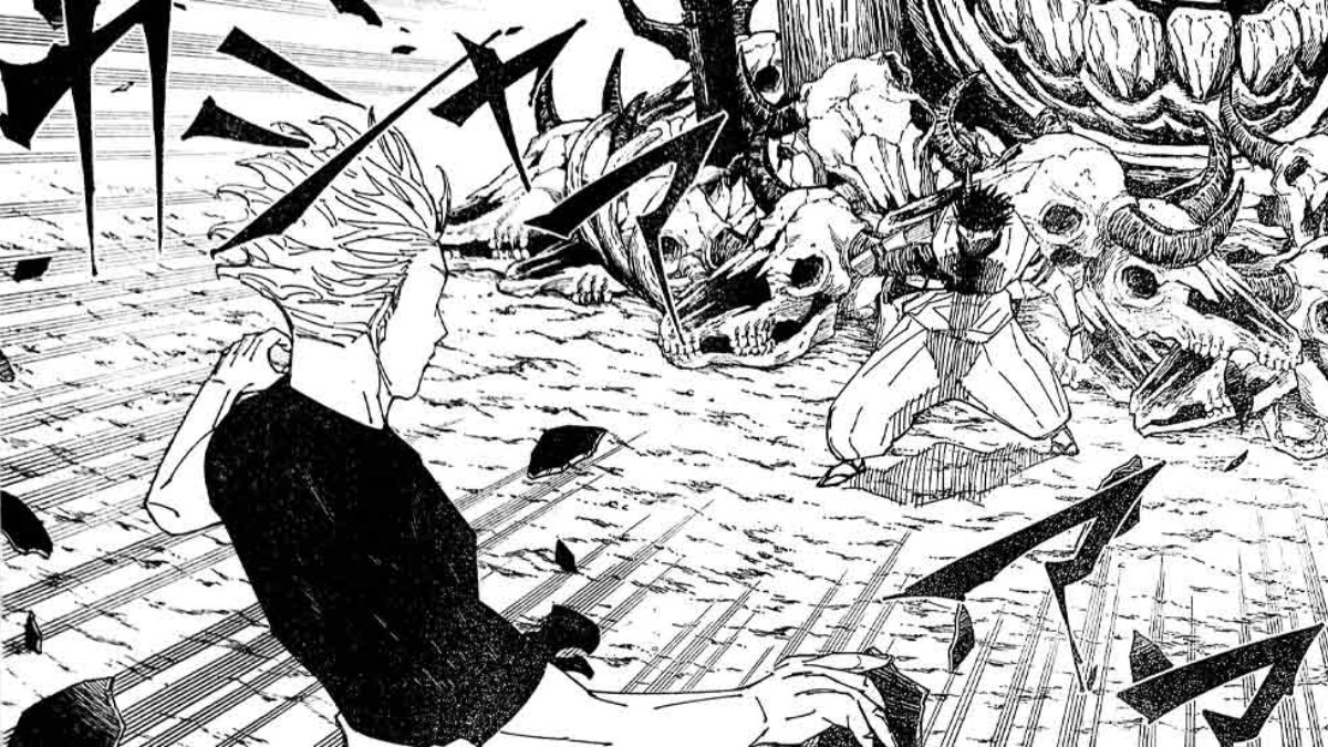 ( Jujutsu Kaisen Chapter 233 Spoilers: Gojo Vs Mahoraga Confirmed /Image Credits: Anime News)