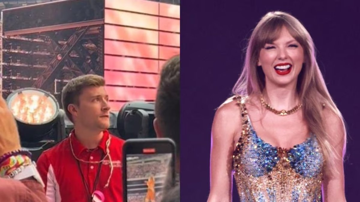 Taylor Swift Security Guard Loses His Job After Singing Along At Her Concert