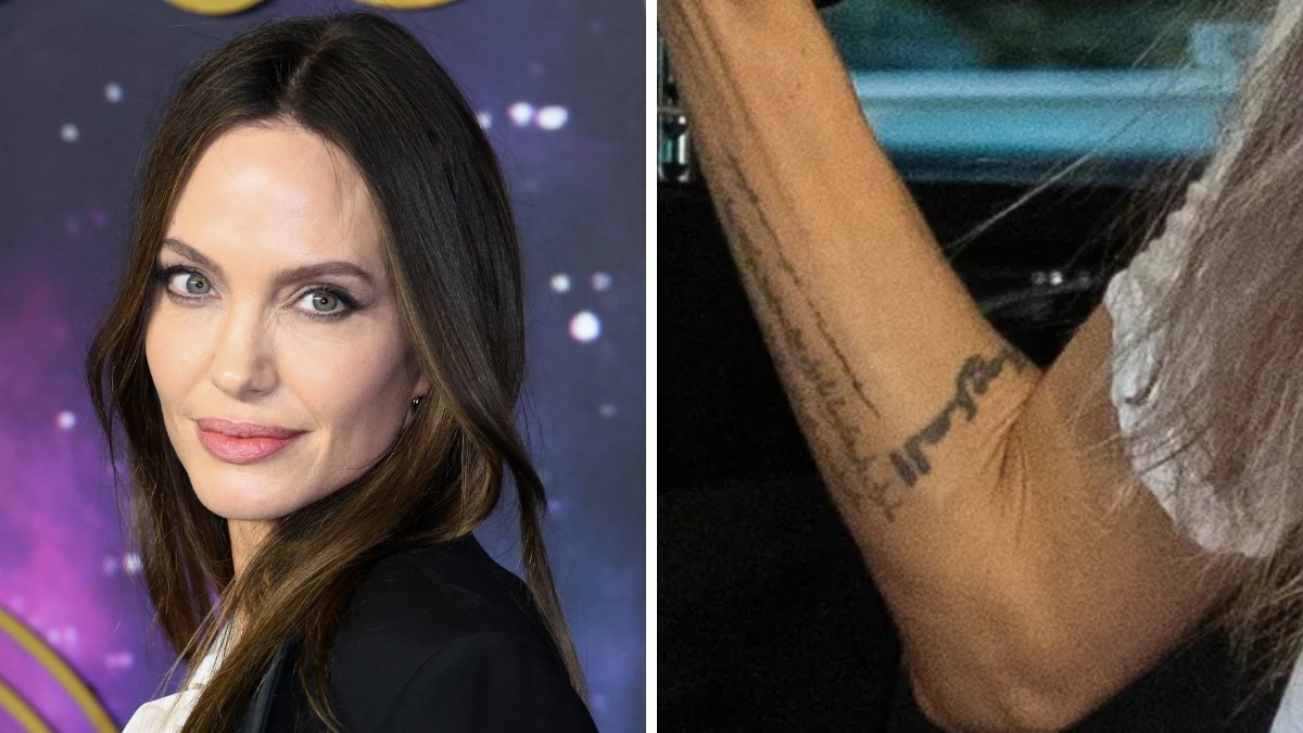 What is Angelina Jolie’s new tattoo and what does it mean?