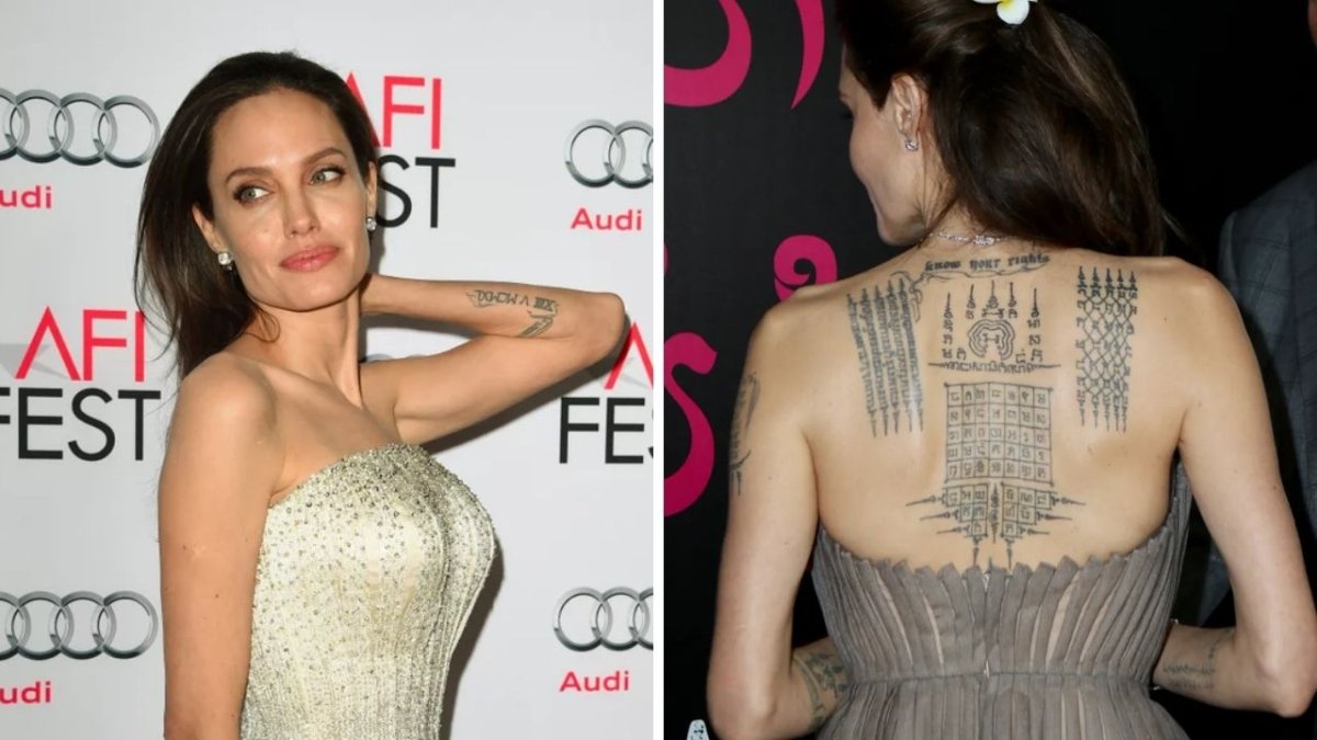 Angelina Jolie: The Iconic Tattoos That Tell Her Story