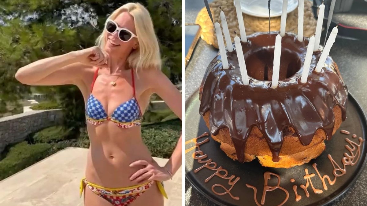 Claudia Schiffer Celebrates Her 53rd Birthday By Wearing A Colorful Bikini