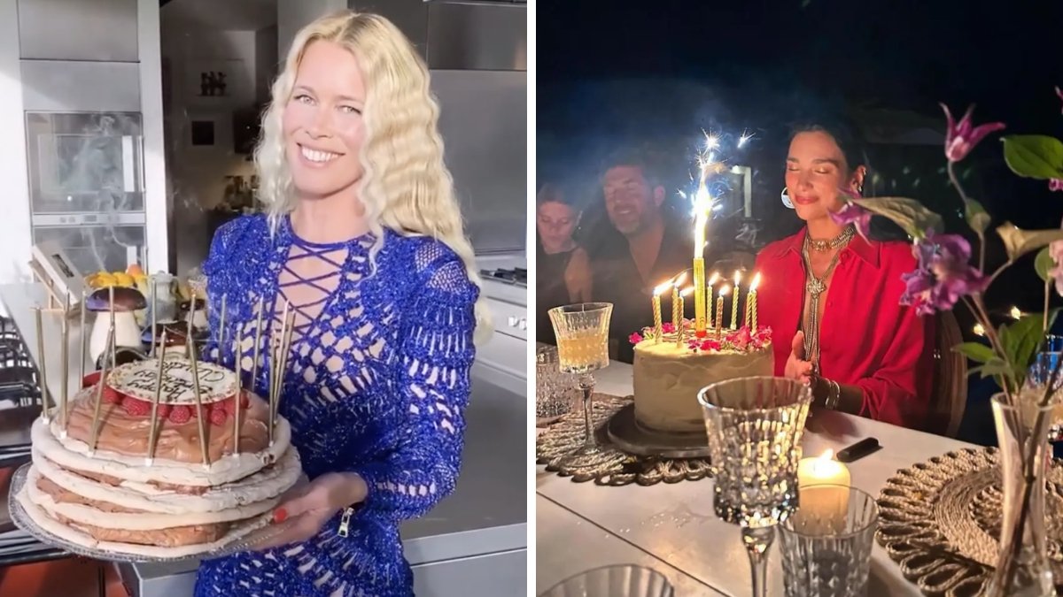 Claudia Schiffer Celebrates Her 53rd Birthday By Wearing A Colorful Bikini