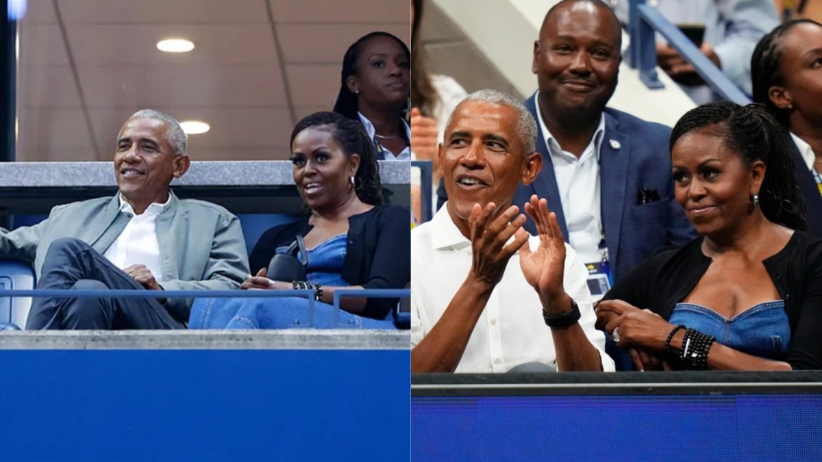 The Obamas Were Spotted On A Rare Date Night At The U.s. Open