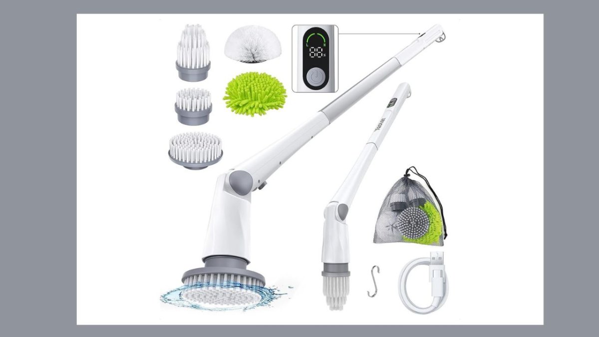 Clean Is Amazing! Prime Members Can Double The Discount On The Electric Spin Scrubber!